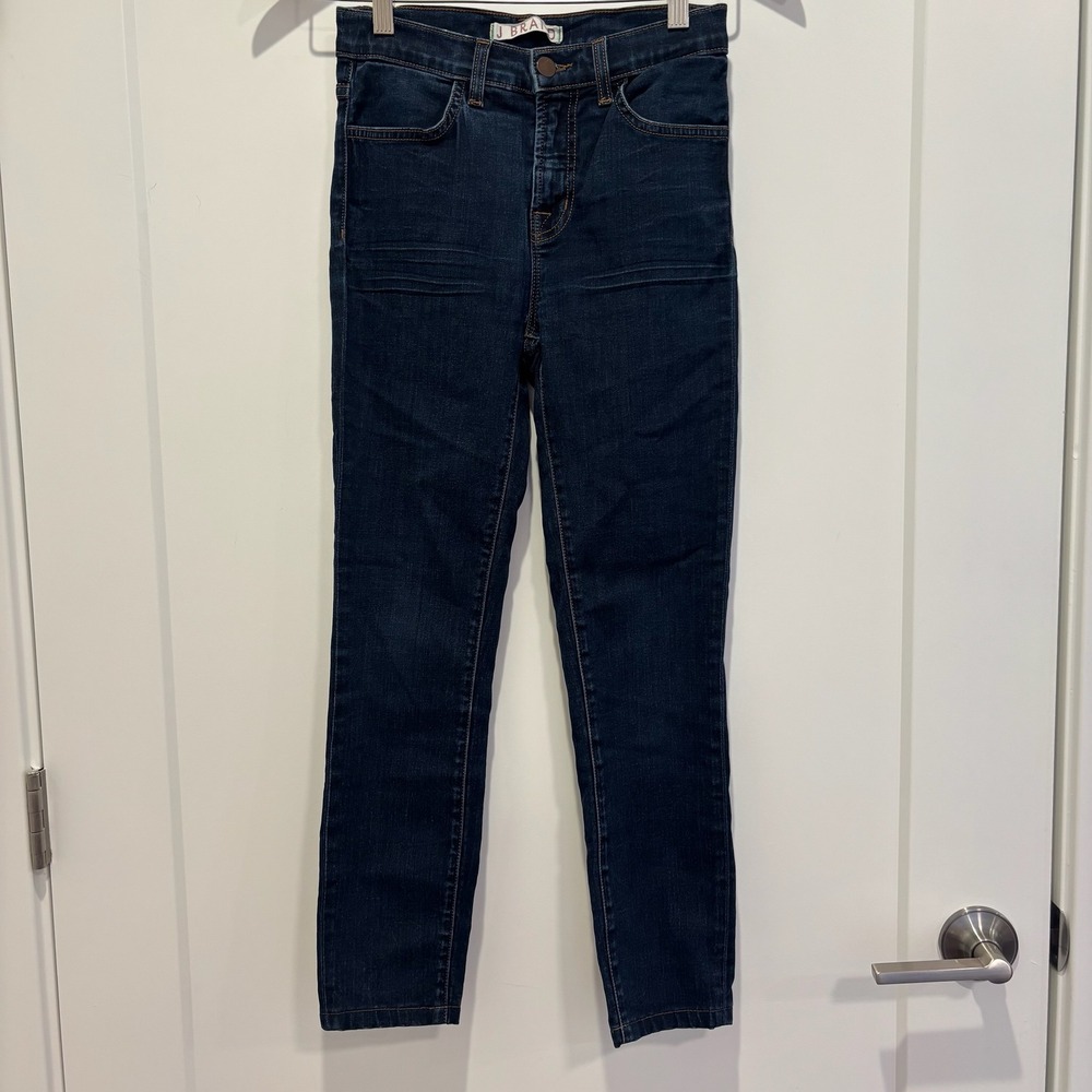 J Brand Capri Starless Dark‎ Wash Skinny Jeans 2350216 Youth Size 24